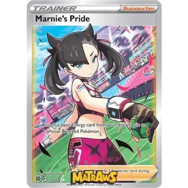 (171/172) Marnie's Pride - Full Art Enkeltkort Brilliant Stars 