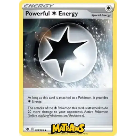 (176/189) Powerful Energy Enkeltkort Darkness Ablaze 