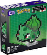 Mega Construx: Pokémon - Bulbasaur Pixel Art - Construction Set