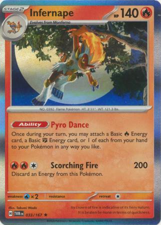 Infernape - Holo - 033/167