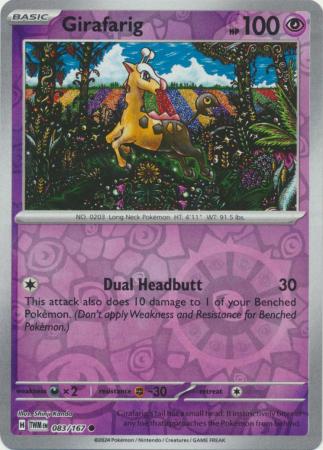 Girafarig - Reverse - 083/167