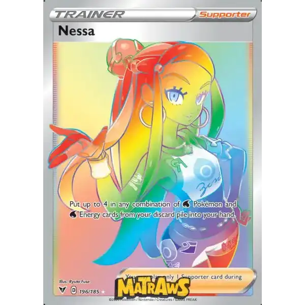 (196/185) Nessa - Rainbow Enkeltkort Vivid Voltage 