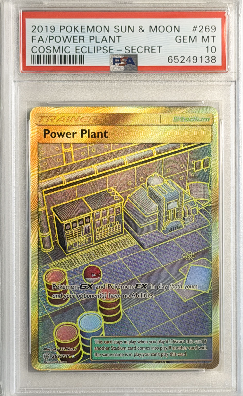 Power Plant #269 Cosmic Eclipse PSA 10 - forside