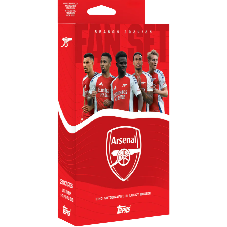Topps: Arsenal 2024/25- Fan Set Kortspil