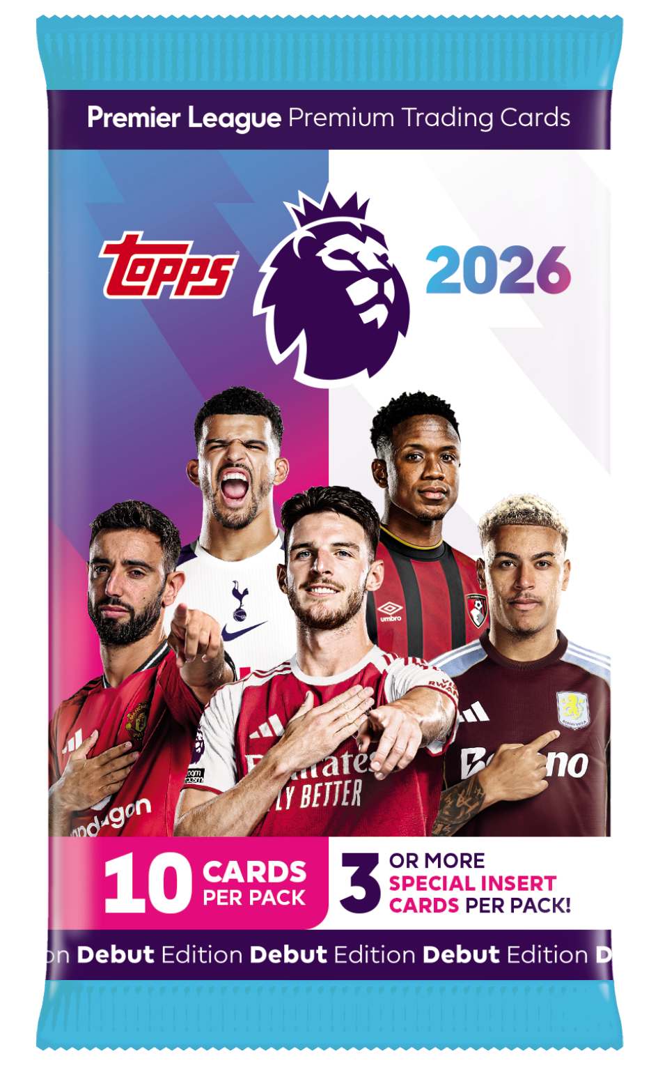 Topps: Premier League - 2025/26 - Booster Pack (10 kort)