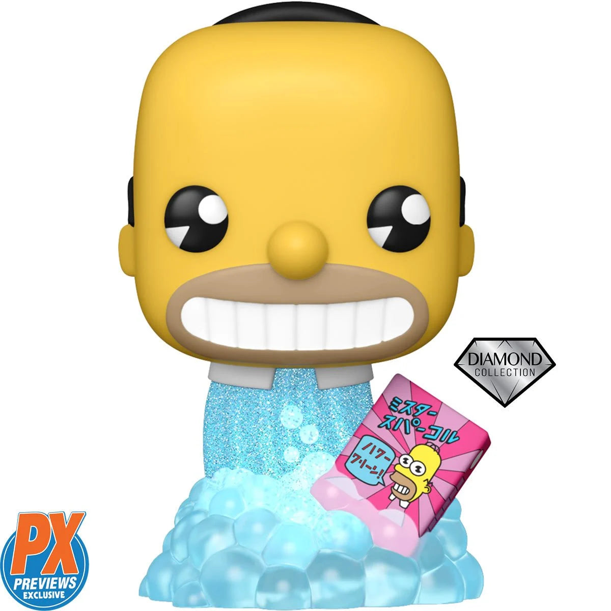 Funko POP! - The Simpsons: Mr. Sparkle - Preview Exclusive (Diamond Collection) #1465