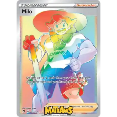 (201/192) Milo - Rainbow Enkeltkort Rebel Clash 