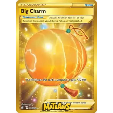 (206/192) Big Charm - Gold Enkeltkort Rebel Clash 