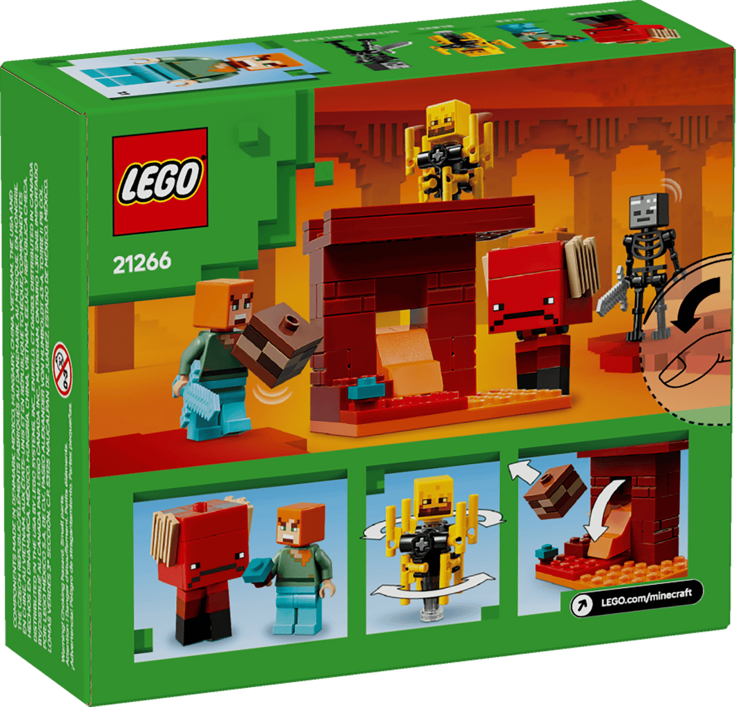 LEGO: Minecraft: Nether-Lavakampen #21266