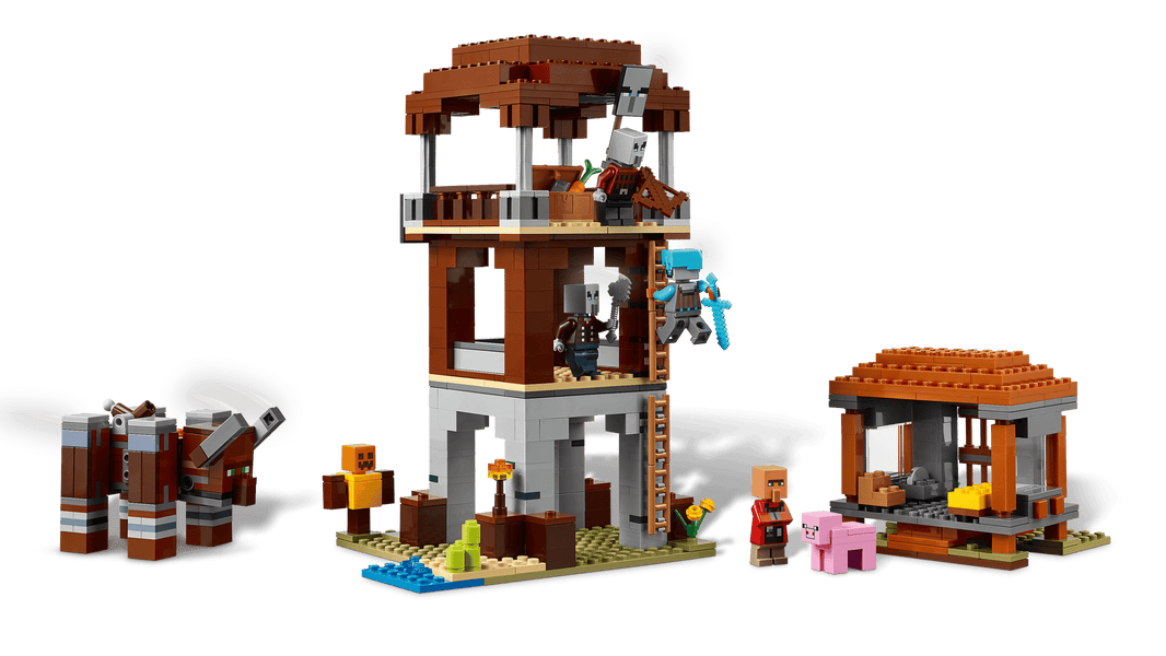 LEGO: Minecraft: Røverforposten og ravager #21278