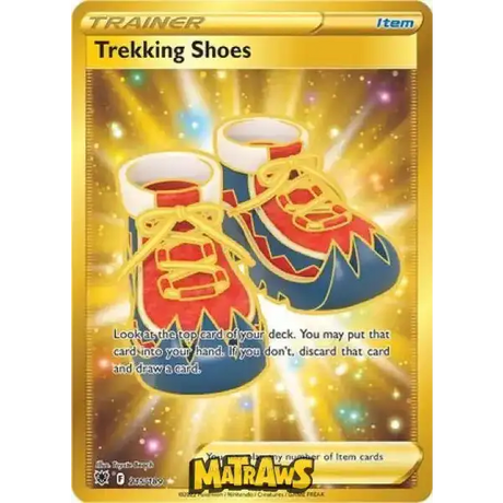 (215/189) Trekking Shoes - Gold Enkeltkort Astral Radiance 