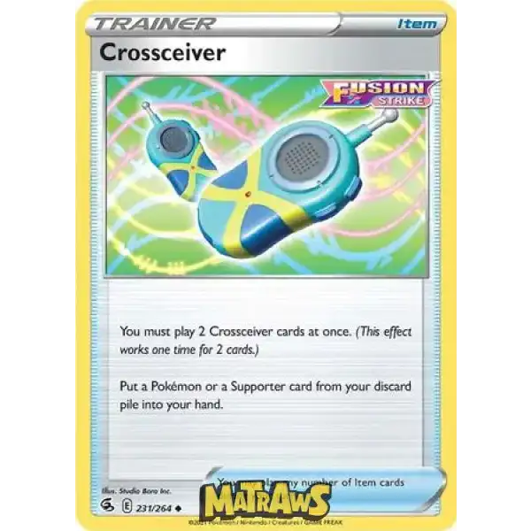 (231/264) Crossceiver Enkeltkort Fusion Strike 