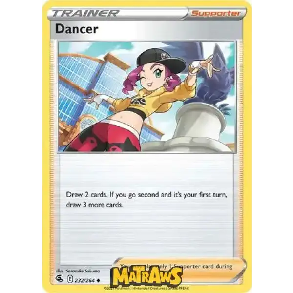 (232/264) Dancer Enkeltkort Fusion Strike 