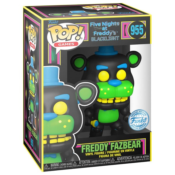 Funko POP! - Five Nights at Freddy's: Freddy Fazbear (Blacklight) #955