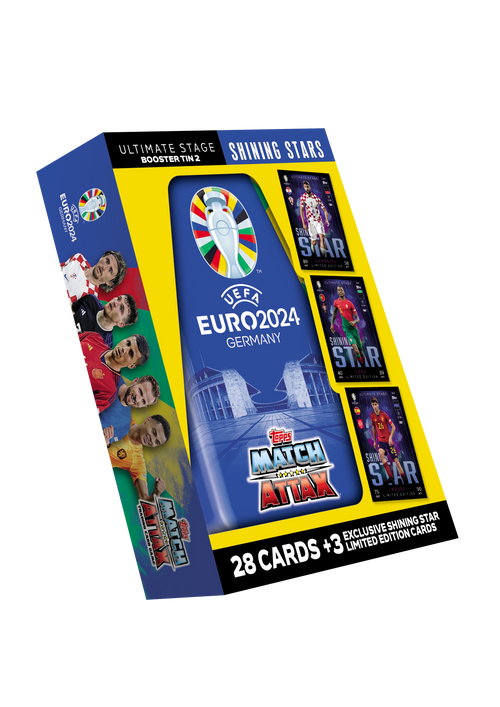 Topps: Match Attax Fodboldkort - EURO 2024 - Booster Tin