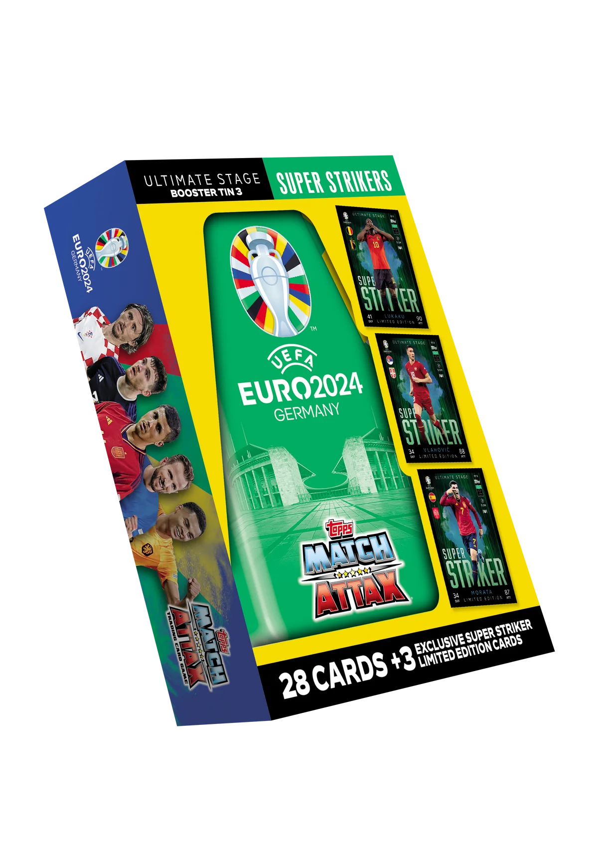 Topps: Match Attax Fodboldkort - EURO 2024 - Booster Tin