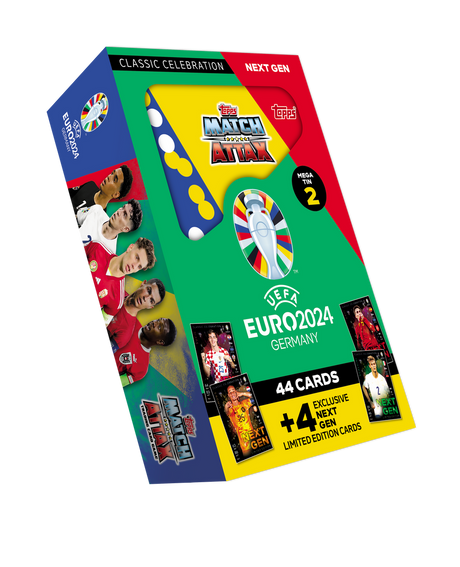 Topps: Match Attax Fodboldkort - EURO 2024 - Mega Tin