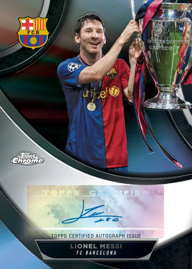 Topps Chrome: Fodboldkort - UEFA Club Competitions 2023/24 - Value Box