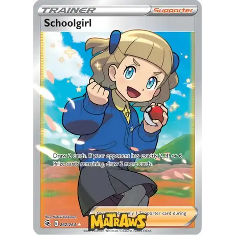 (262/264) Schoolgirl - Full Art Enkeltkort Fusion Strike 