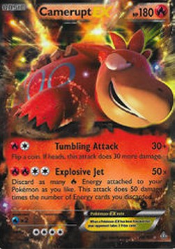 Camerupt EX - Primal Clash (Ultra Rare) [PRC-29]