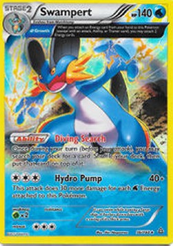 Swampert - Primal Clash (Holo Rare) [PRC-36]