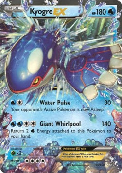 Kyogre EX - Primal Clash (Ultra Rare) [PRC-54]