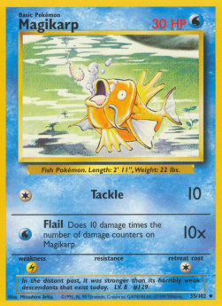 Magikarp⁣ - Base Set⁣ (Uncommon)⁣ [35]