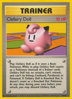 Clefairy Doll⁣ - Base Set⁣ (Rare)⁣ [70]