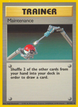 Maintenance⁣ - Base Set⁣ (Uncommon)⁣ [83]