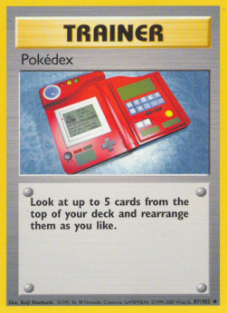 Pokédex⁣ - Base Set⁣ (Uncommon)⁣ [87]