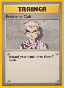 Professor Oak⁣ - Base Set⁣ (Uncommon)⁣ [88]