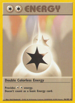 Double Colorless Energy⁣ - Base Set⁣ (Uncommon)⁣ [96]