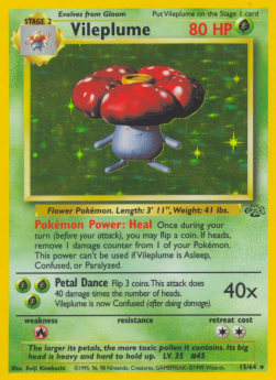 Vileplume⁣ - Jungle⁣ (Holo Rare)⁣ [15]