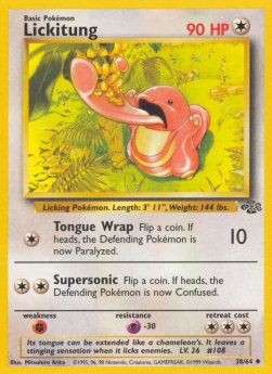 Lickitung⁣ - Jungle⁣ (Uncommon)⁣ [38]