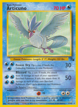 Articuno⁣ - Fossil⁣ (Rare)⁣ [17]