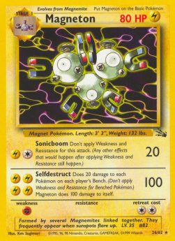 Magneton⁣ - Fossil⁣ (Rare)⁣ [26]