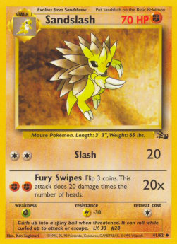 Sandslash⁣ - Fossil⁣ (Uncommon)⁣ [41]