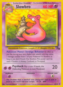 Slowbro⁣ - Fossil⁣ (Uncommon)⁣ [43]