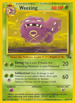 Weezing⁣ - Fossil⁣ (Uncommon)⁣ [45]