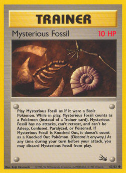 Mysterious Fossil⁣ - Fossil⁣ (Common)⁣ [62]