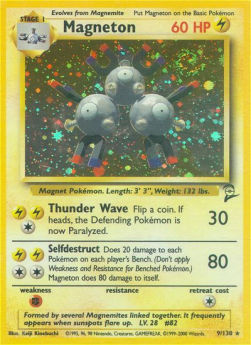 Magneton⁣ - Base Set 2⁣ (Holo Rare)⁣ [9]