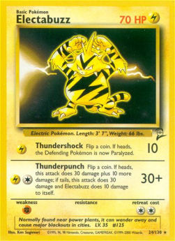 Electabuzz⁣ - Base Set 2⁣ (Rare)⁣ [24]