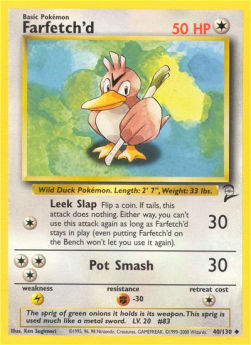 Farfetch'd⁣ - Base Set 2⁣ (Uncommon)⁣ [40]