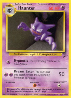 Haunter⁣ - Base Set 2⁣ (Uncommon)⁣ [43]