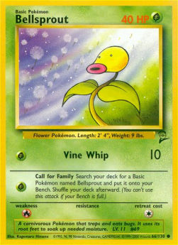 Bellsprout⁣ - Base Set 2⁣ (Common)⁣ [66]