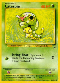 Caterpie⁣ - Base Set 2⁣ (Common)⁣ [68]