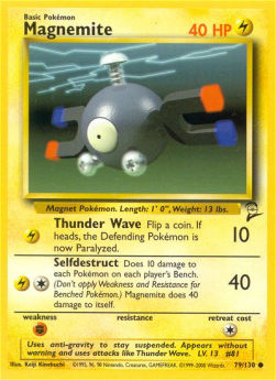 Magnemite⁣ - Base Set 2⁣ (Common)⁣ [79]