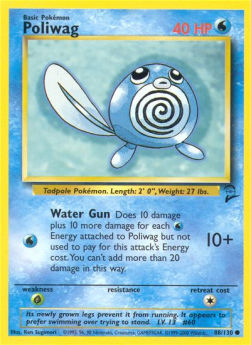 Poliwag⁣ - Base Set 2⁣ (Common)⁣ [88]