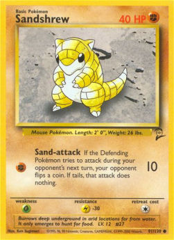 Sandshrew⁣ - Base Set 2⁣ (Common)⁣ [91]