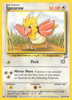 Spearow⁣ - Base Set 2⁣ (Common)⁣ [92]